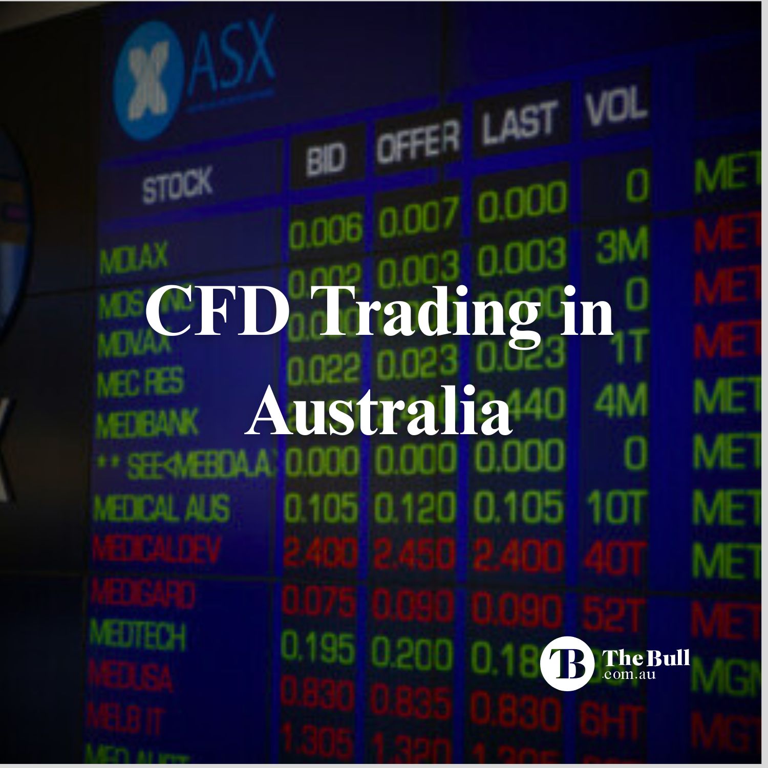 CFD Trading In Australia