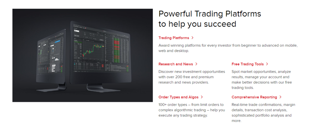 Interactive Brokers trading platform