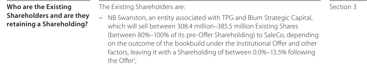 myer holdings myr ipo prospectus